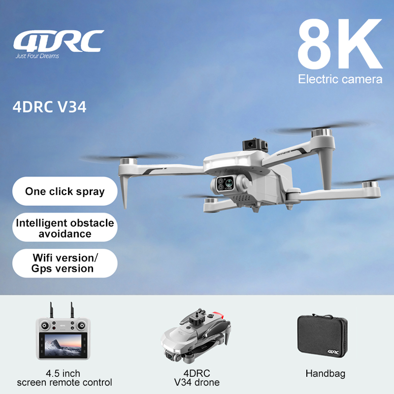 Drone Racing Camera - 2025 New V34 Drone 8K Camera