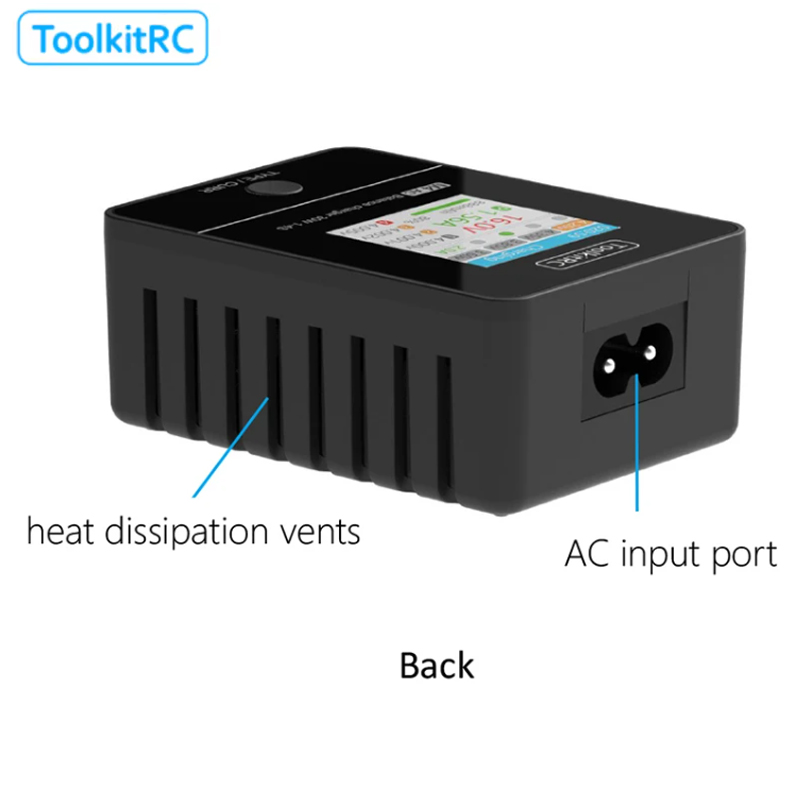 ToolkitRC M4AC 30W LCD Screen  - Drone Racing Charger avaliação e preço