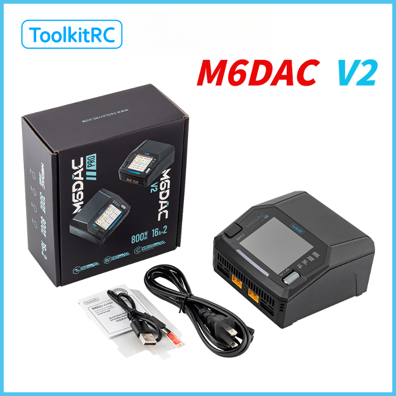 ToolkitRC M6DAC V2 RC Car 7.4v - Drone Racing Charger avaliação e preço