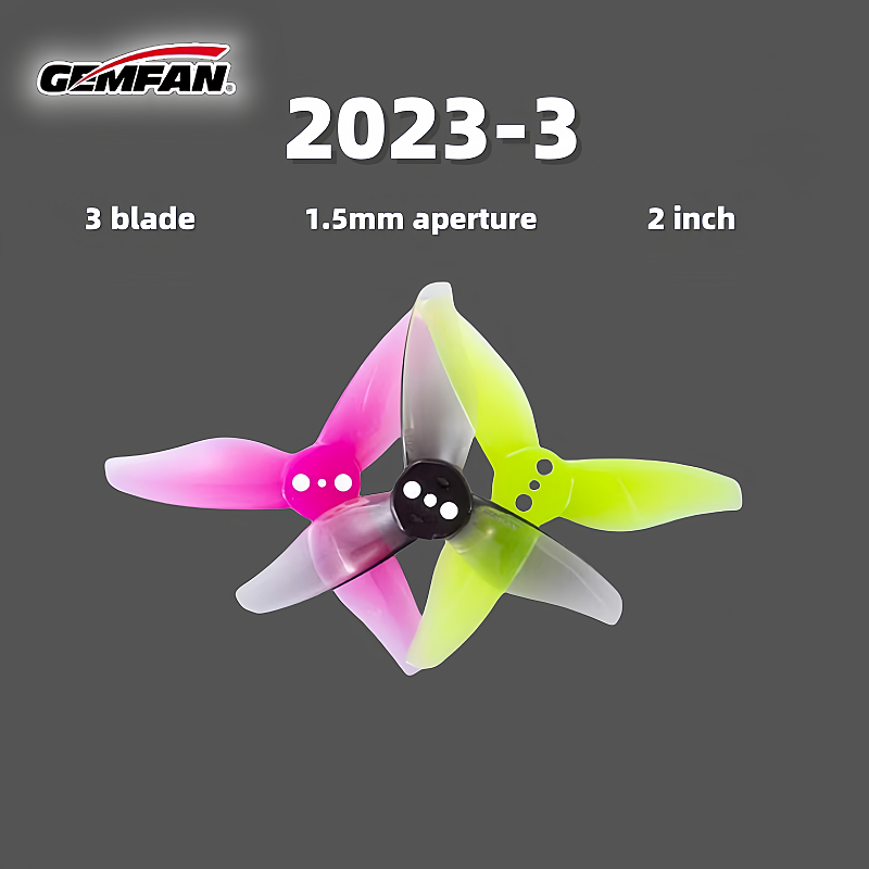 Gemfan 2023 three bladed 2-inc - Drone Racing Gate avaliação e preço