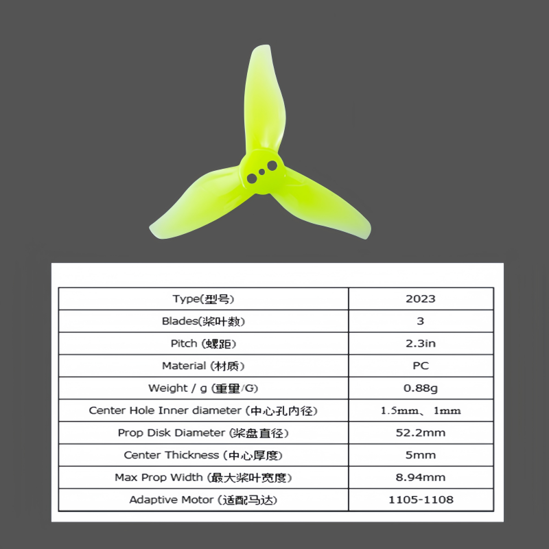 Gemfan 2023 three bladed 2-inc - Drone Racing Gate avaliação e preço