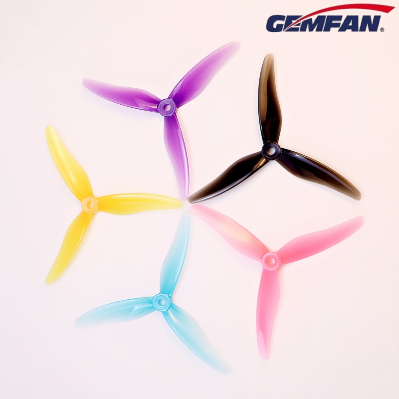 New 4 Pair Gemfan 51477 5inch  - Drone Racing Motor avaliação e preço