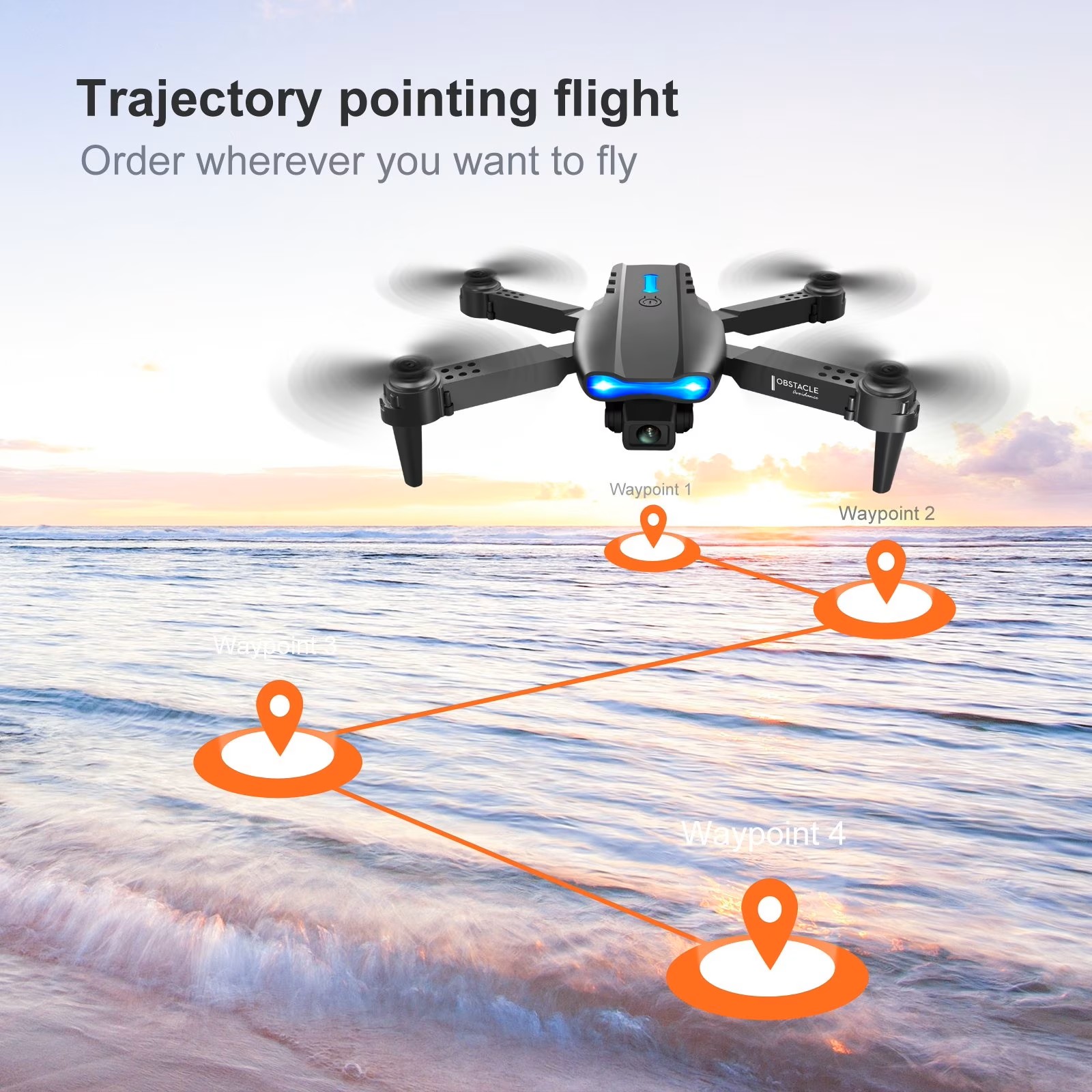The 2026 upgraded E88 PRO MAX  - Drone Racing Camera avaliação e preço