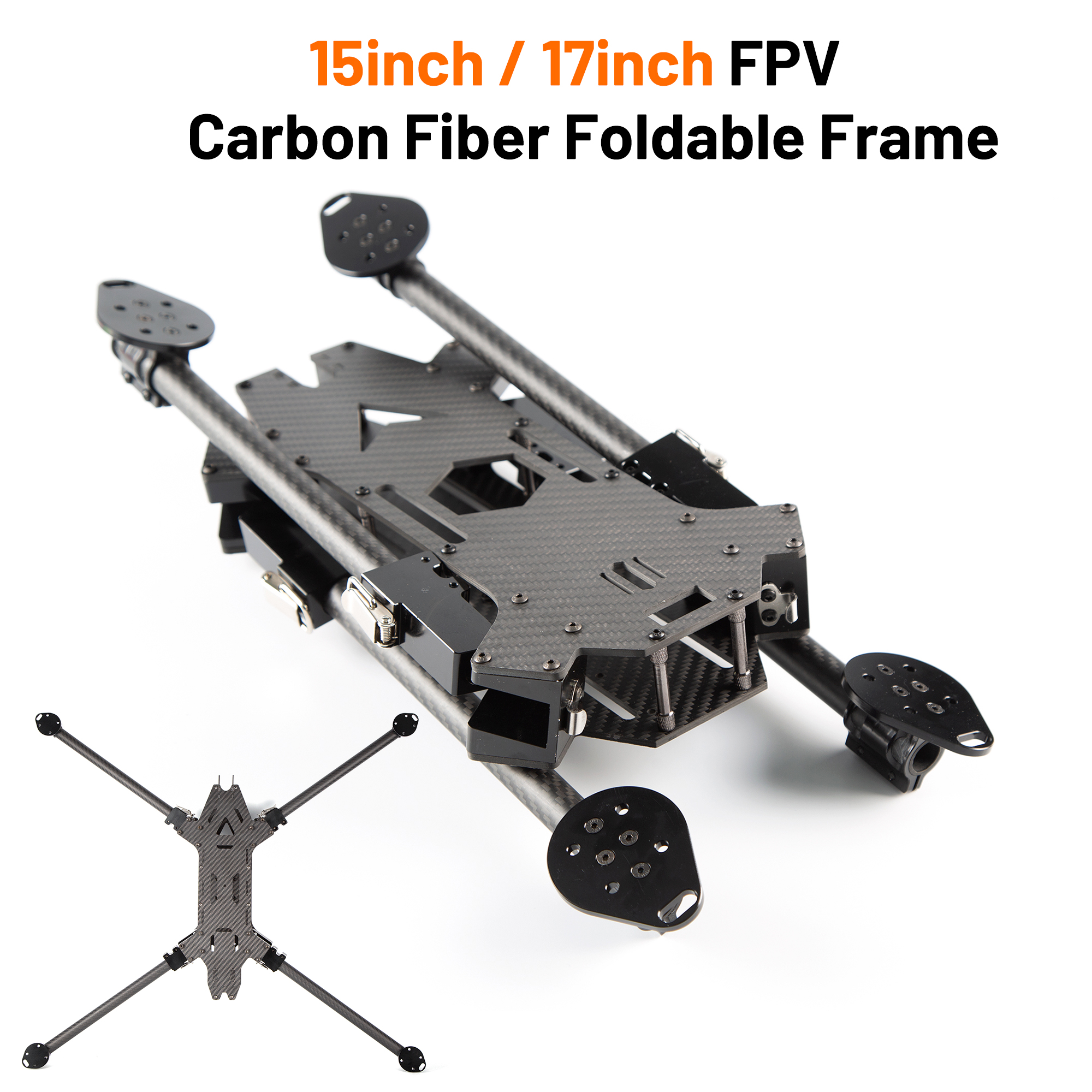 15inch /17inch FPV Carbon Fibe - Drone Racing Frame avaliação e preço