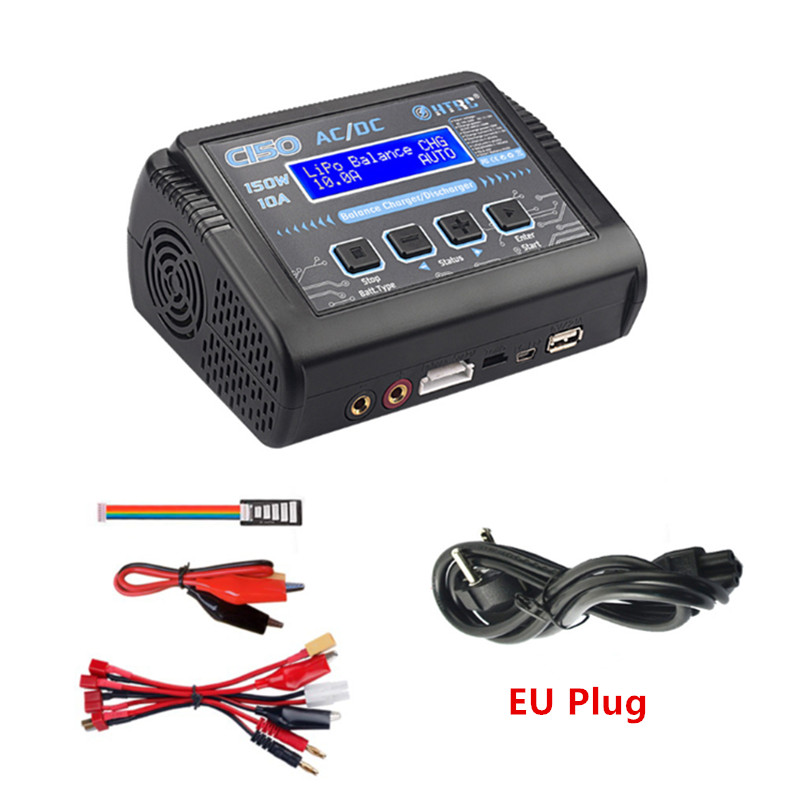 HTRC C150 150W 10A Smart Charg - Drone Racing Charger avaliação e preço