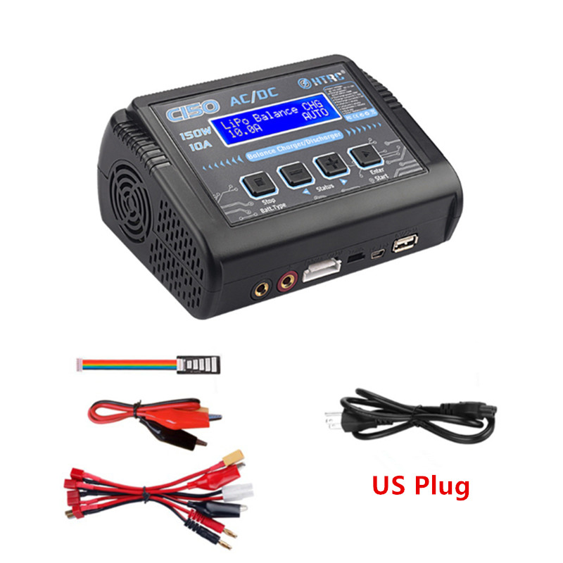HTRC C150 150W 10A Smart Charg - Drone Racing Charger avaliação e preço