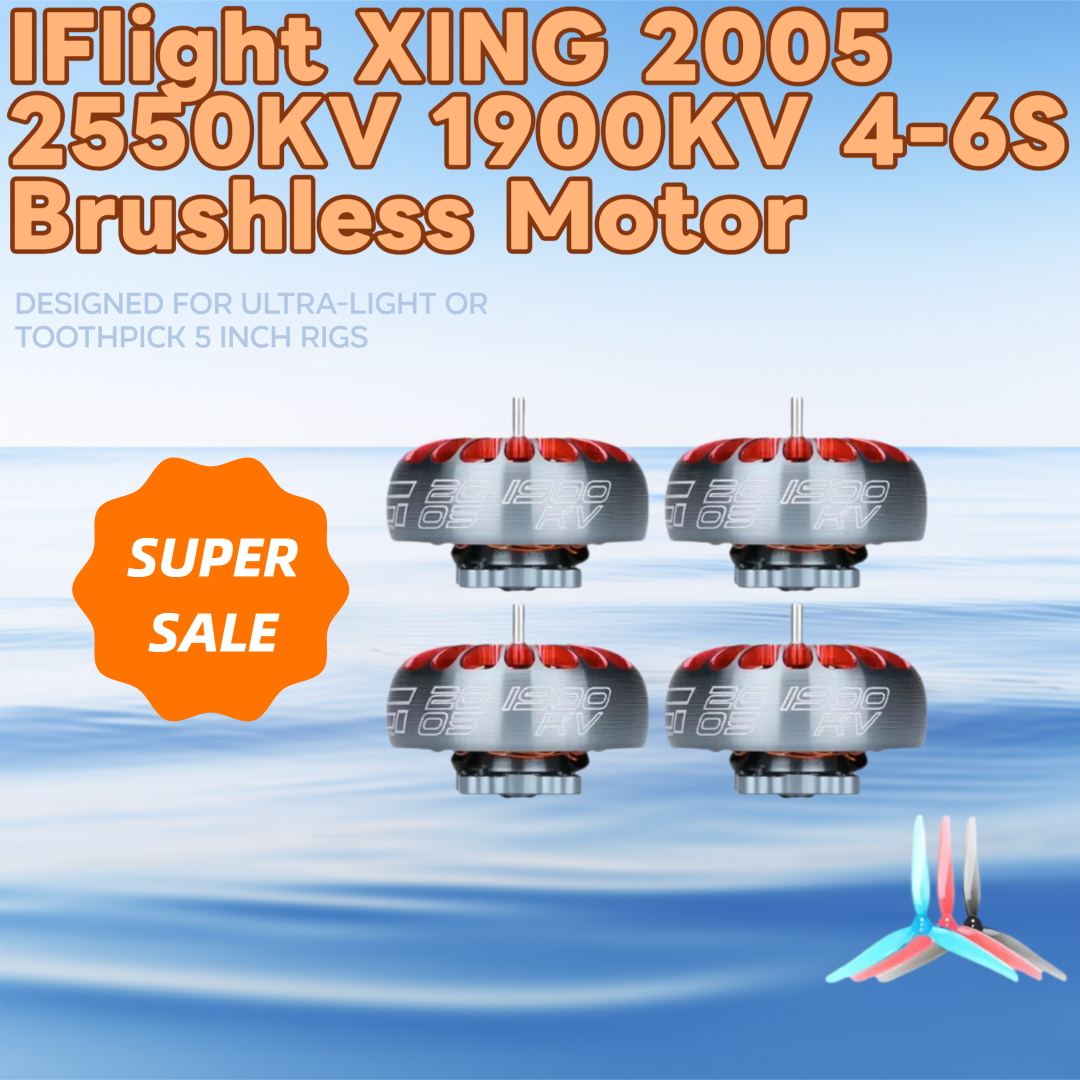 4pcs/lot IFlight XING 2005 255 - Drone Racing Motor avaliação e preço