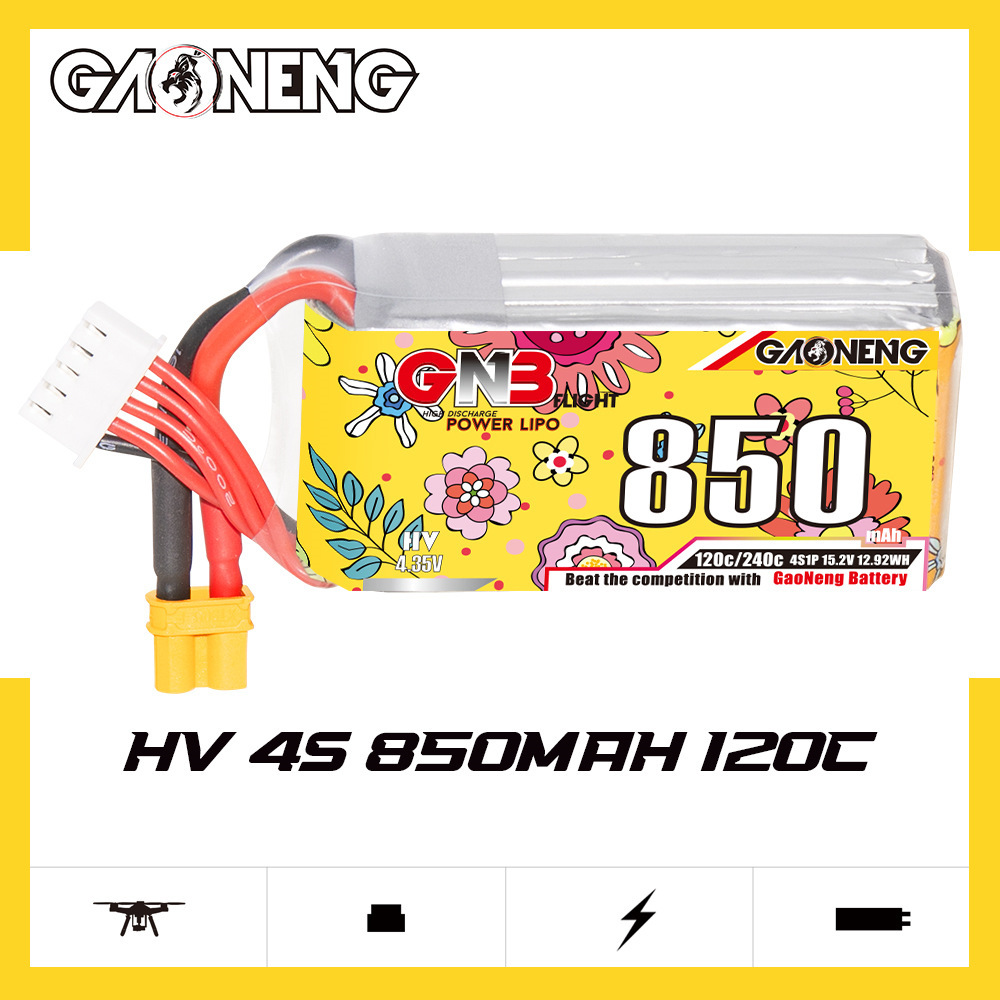 Upgraded GNB 4S 15.2V 850mAh L - Drone Racing Charger avaliação e preço