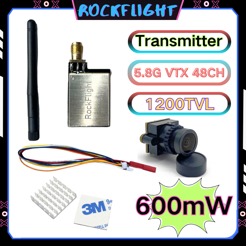 5.8GHz 48CH launcher 600mW Vid - Drone Racing Receiver avaliação e preço