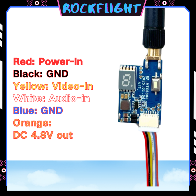 5.8GHz 48CH launcher 600mW Vid - Drone Racing Receiver avaliação e preço
