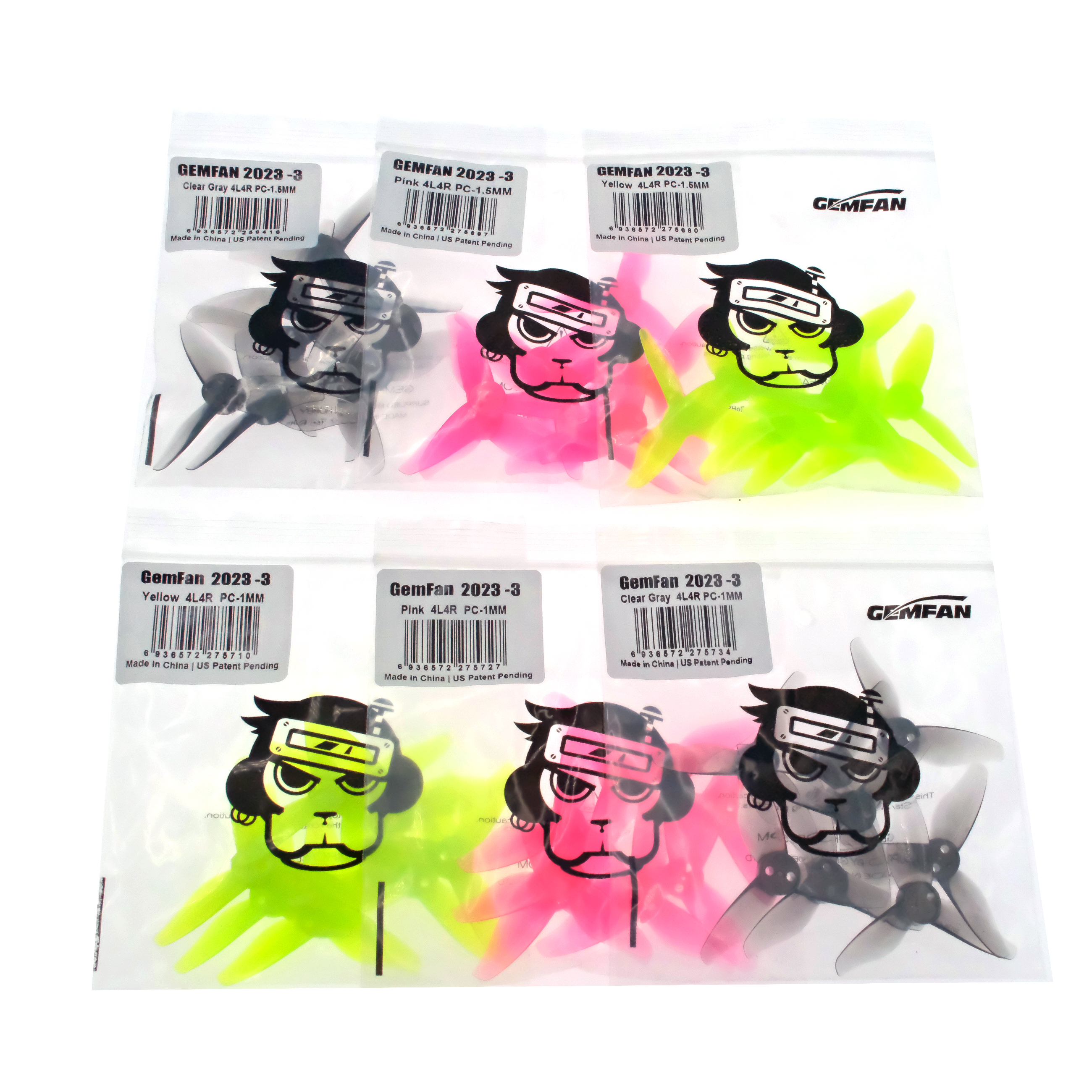 4Pairs Gemfan Hurricane 2023 2 - Drone Racing Gate avaliação e preço