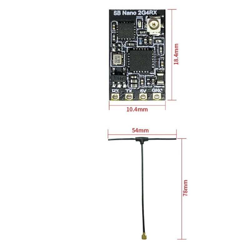 SpeedyBee Nano 2.4G ExpressLRS - Drone Racing Receiver avaliação e preço