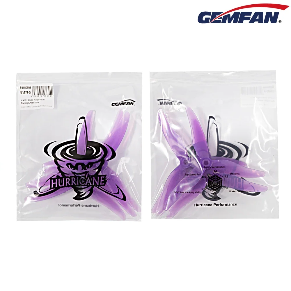 10Pairs (10CW + 10CCW) Gemfan  - Drone Racing Propeller avaliação e preço
