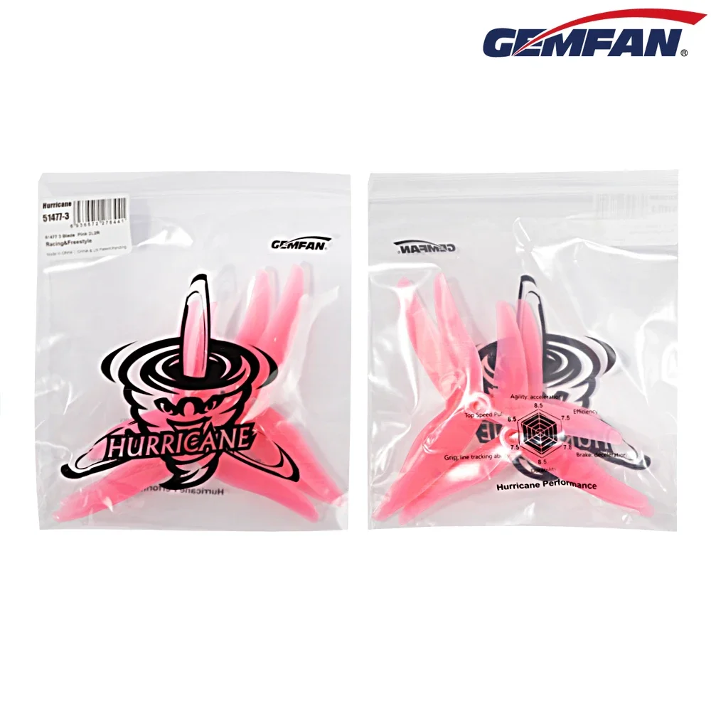 10Pairs (10CW + 10CCW) Gemfan  - Drone Racing Propeller avaliação e preço