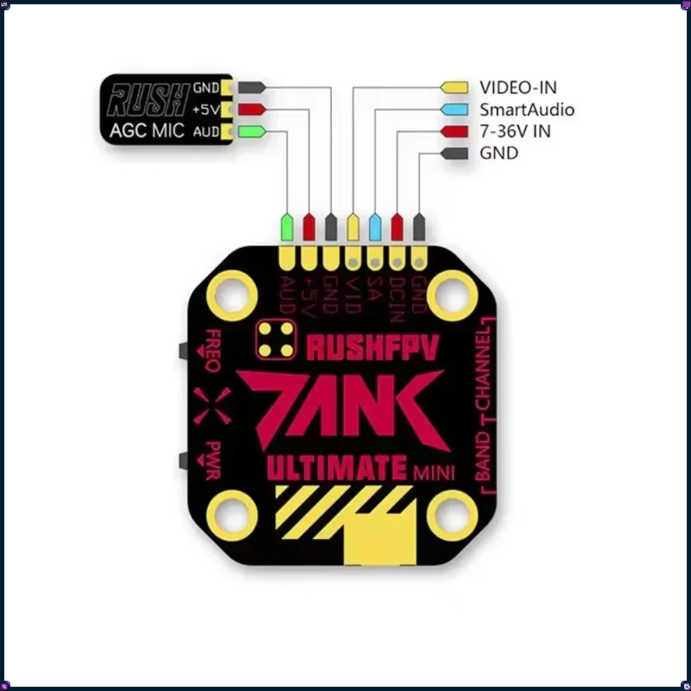 Rush Cherry FPV Stubby Antenna - Drone Racing Receiver avaliação e preço