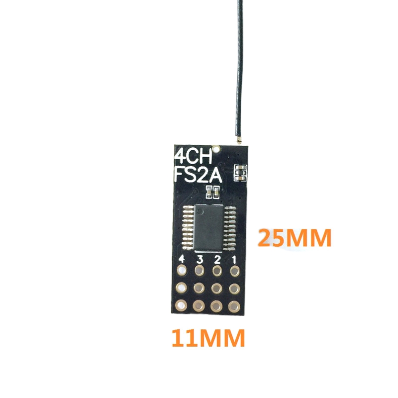 Flysky FS2A Mini Receiver 4CH  - Drone Racing Receiver avaliação e preço