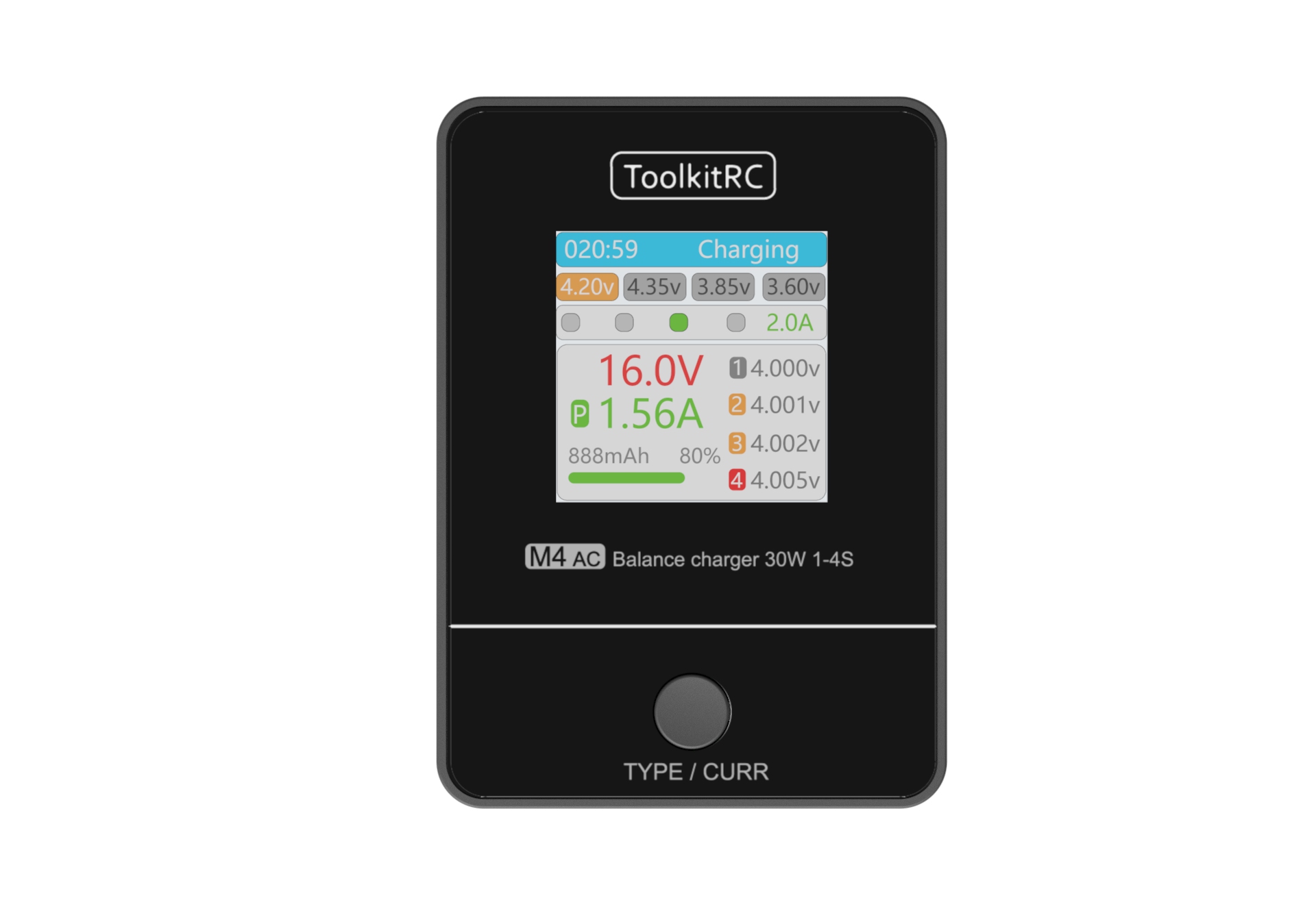 ToolkitRC M4AC 30W LiPO LiFE L - Drone Racing Charger avaliação e preço