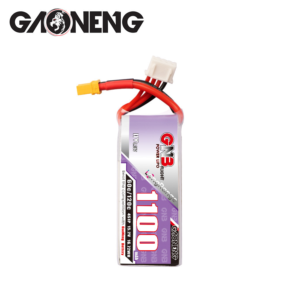 GNB 4S 1100mAh 60C/120C HV Lip - Drone Racing Battery avaliação e preço