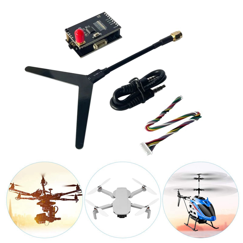 A63T-1.2G 2W VTX+1.2G 1.3G VRX - Drone Racing Receiver avaliação e preço