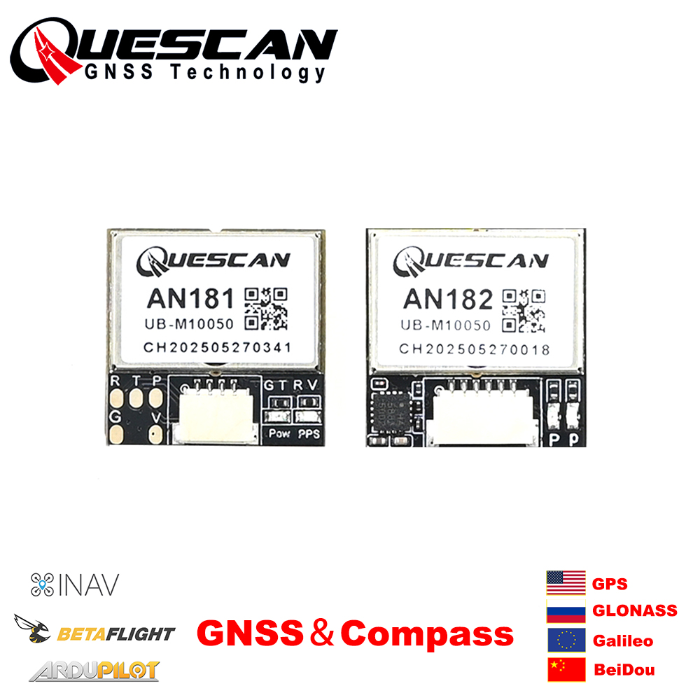 QUESCAN 18mm M10 GPS GNSS Modu - Drone Racing Flight Controller avaliação e preço