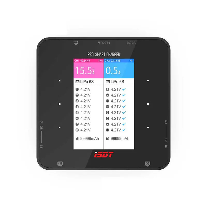 ISDT P30 Dual Balance Charger  - Drone Racing Charger avaliação e preço