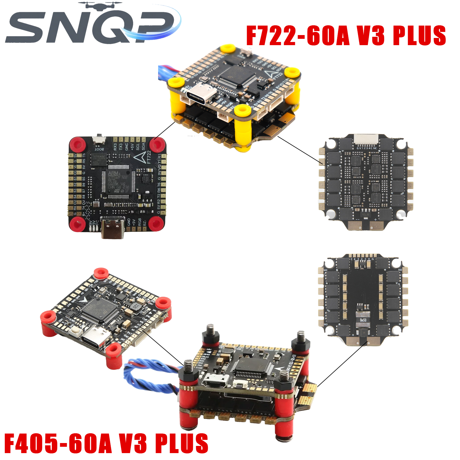 F405/F722 Triple Flight Contro - Drone Racing Esc avaliação e preço