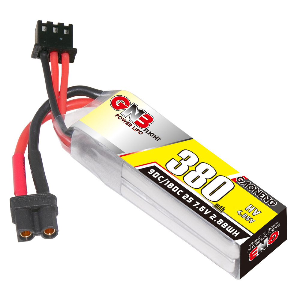 GNB 2S 7.6V 380mAh 90C/180C Li - Drone Racing Battery avaliação e preço