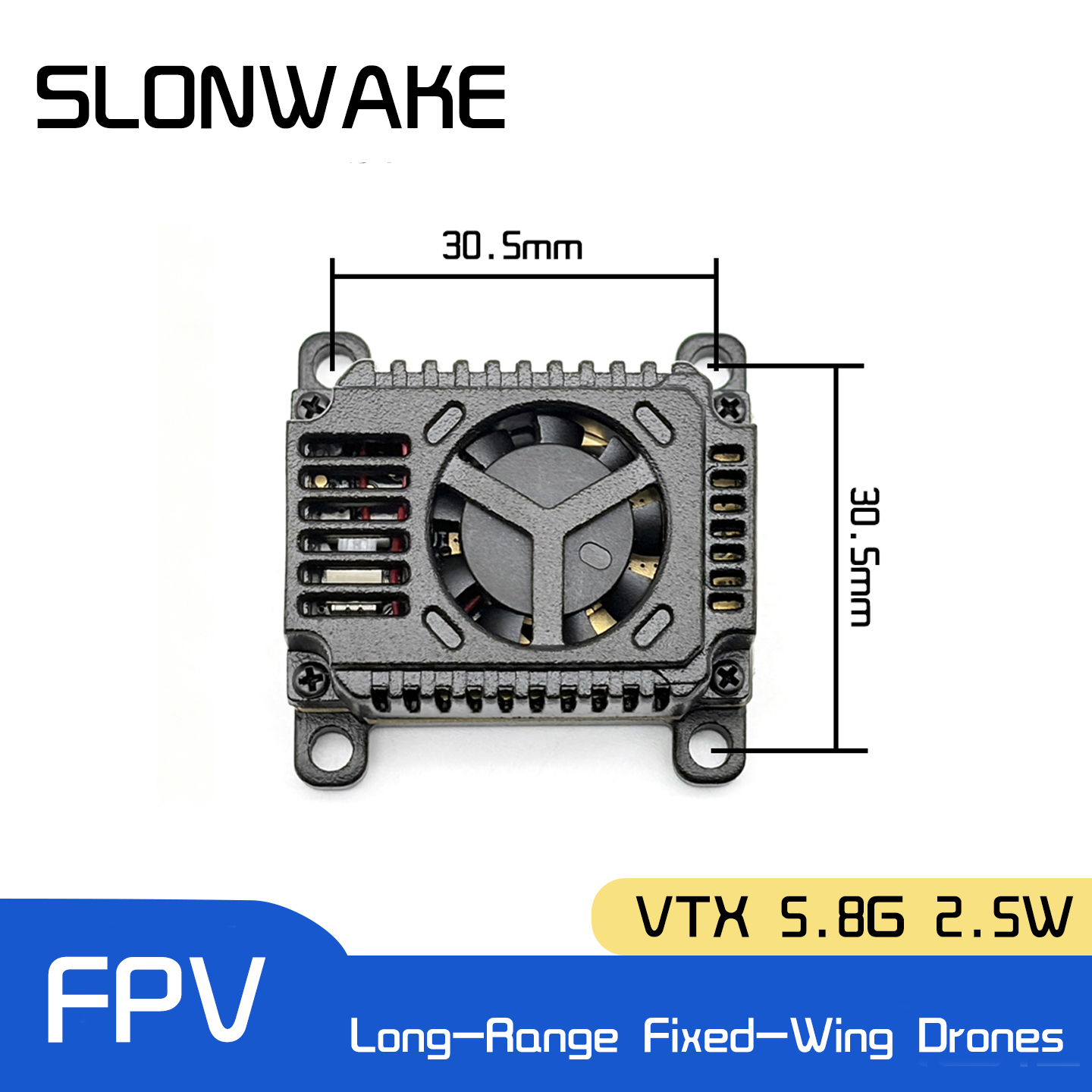 SLONWAKE 5.8G 48CH FPV Transmi - Drone Racing Receiver avaliação e preço