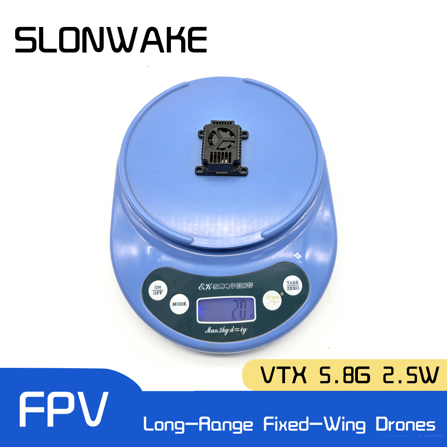 SLONWAKE 5.8G 48CH FPV Transmi - Drone Racing Receiver avaliação e preço