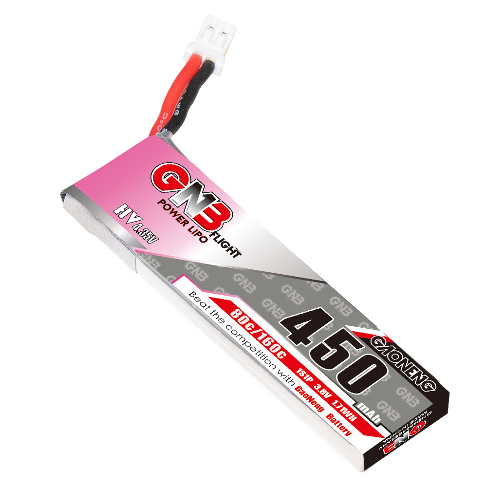 GNB HV 1S 3.8V 450mAh 80C/160C - Drone Racing Battery avaliação e preço