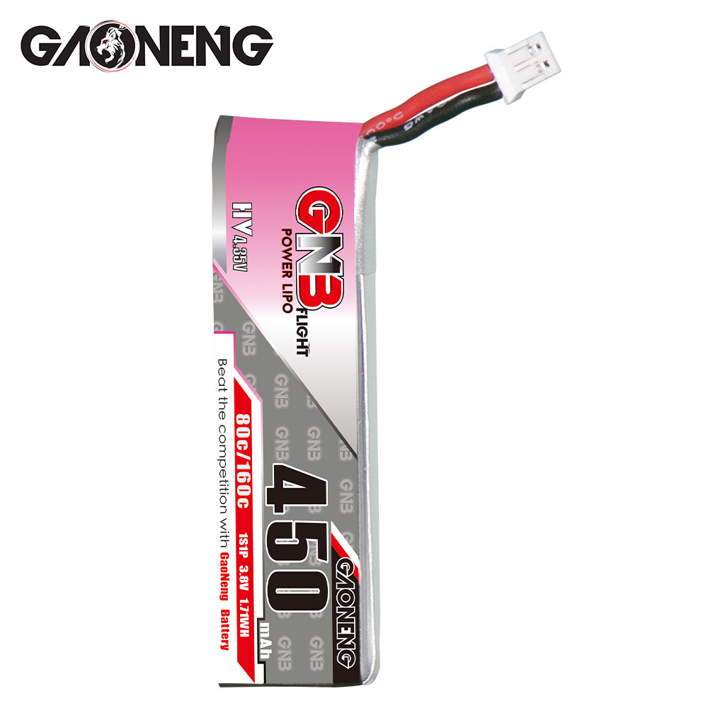 GNB HV 1S 3.8V 450mAh 80C/160C - Drone Racing Battery avaliação e preço