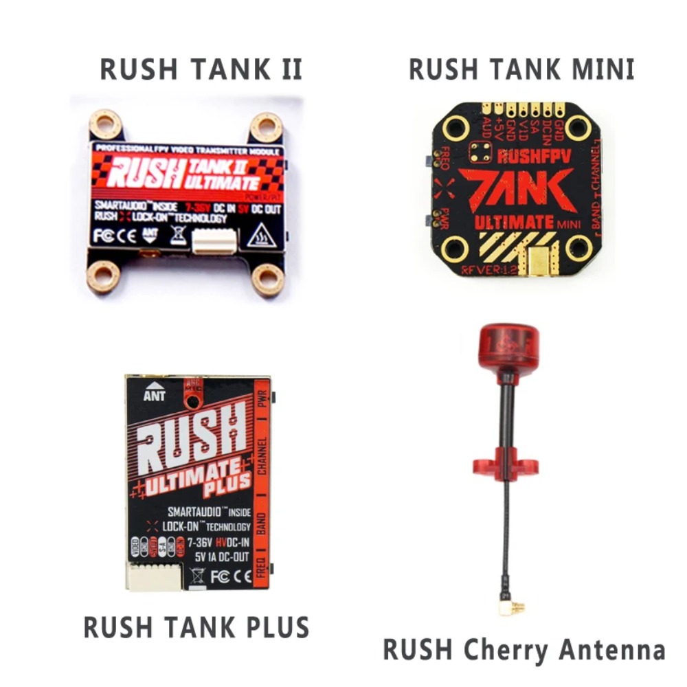 RUSH TANK Ultimate II/Mini/ PL - Drone Racing Receiver avaliação e preço