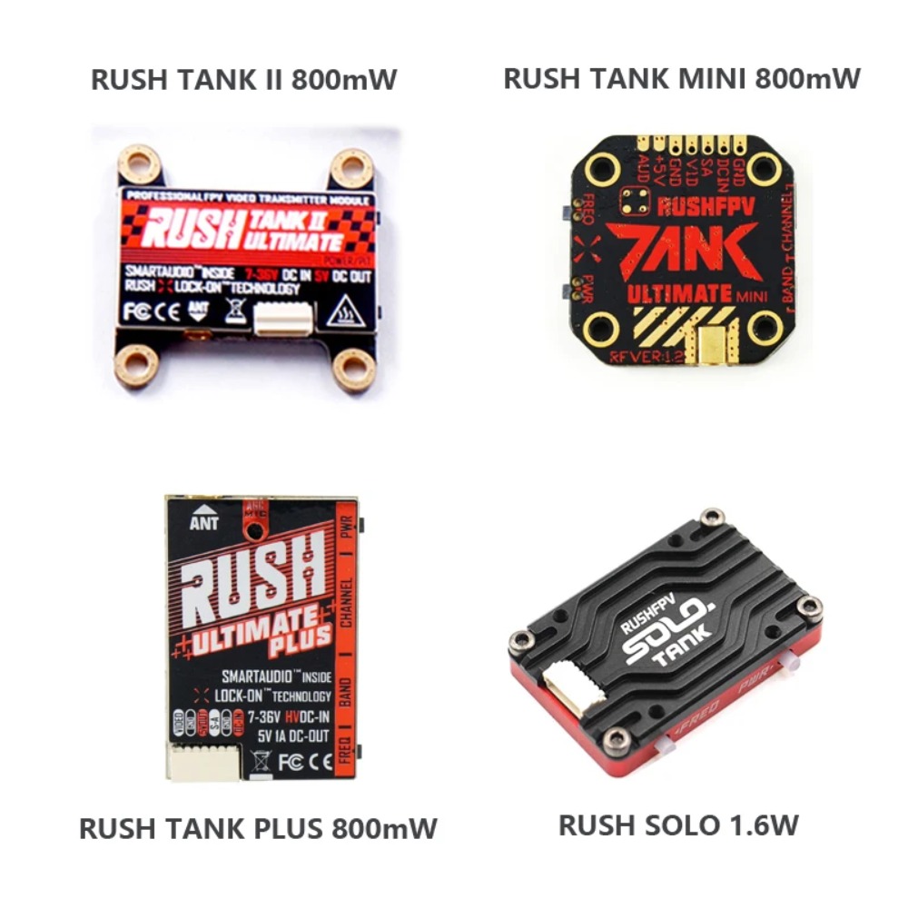 RUSH TANK Ultimate II/Mini/ PL - Drone Racing Receiver avaliação e preço
