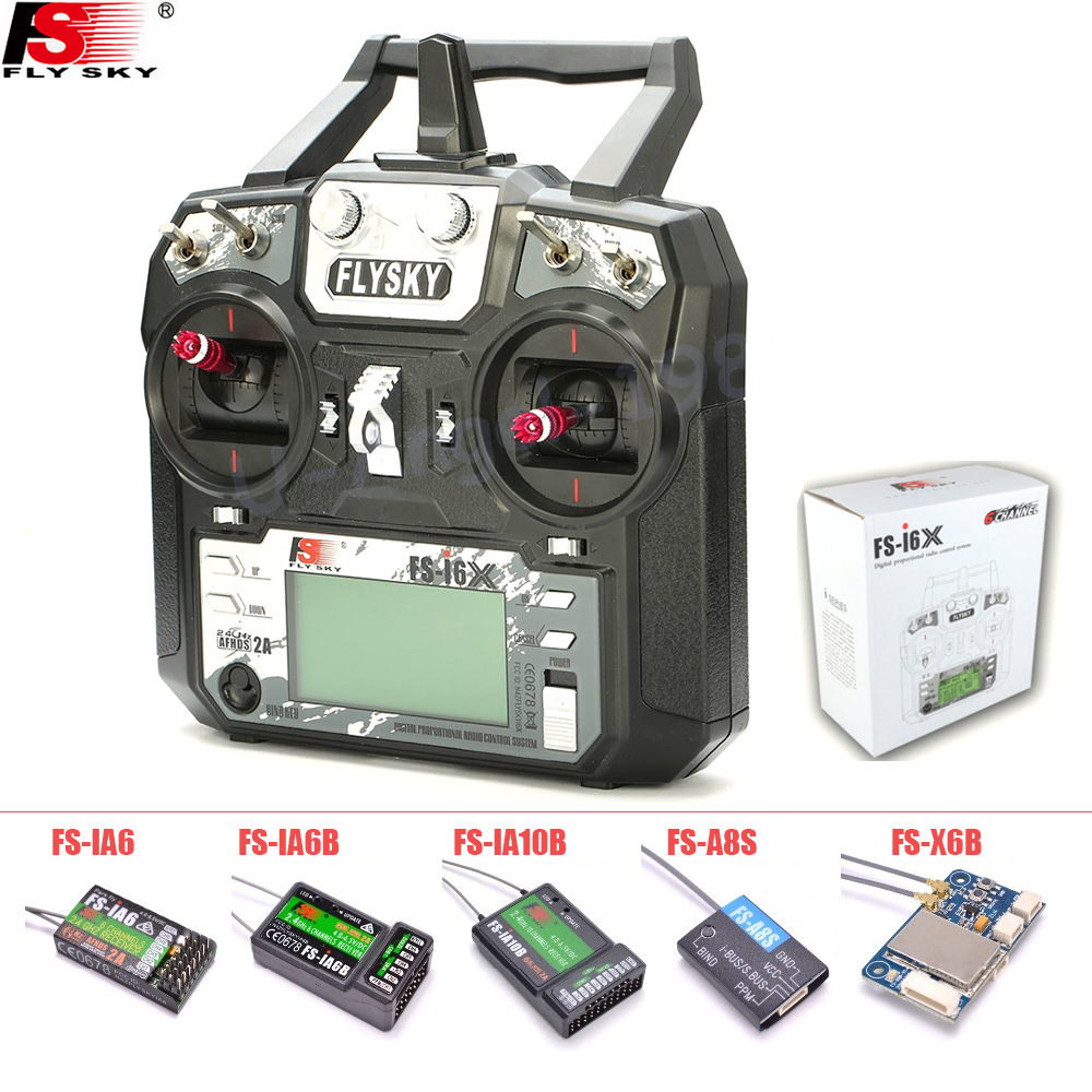 FLYSKY FS-i6X FS i6X 10CH 2.4G - Drone Racing Transmitter avaliação e preço