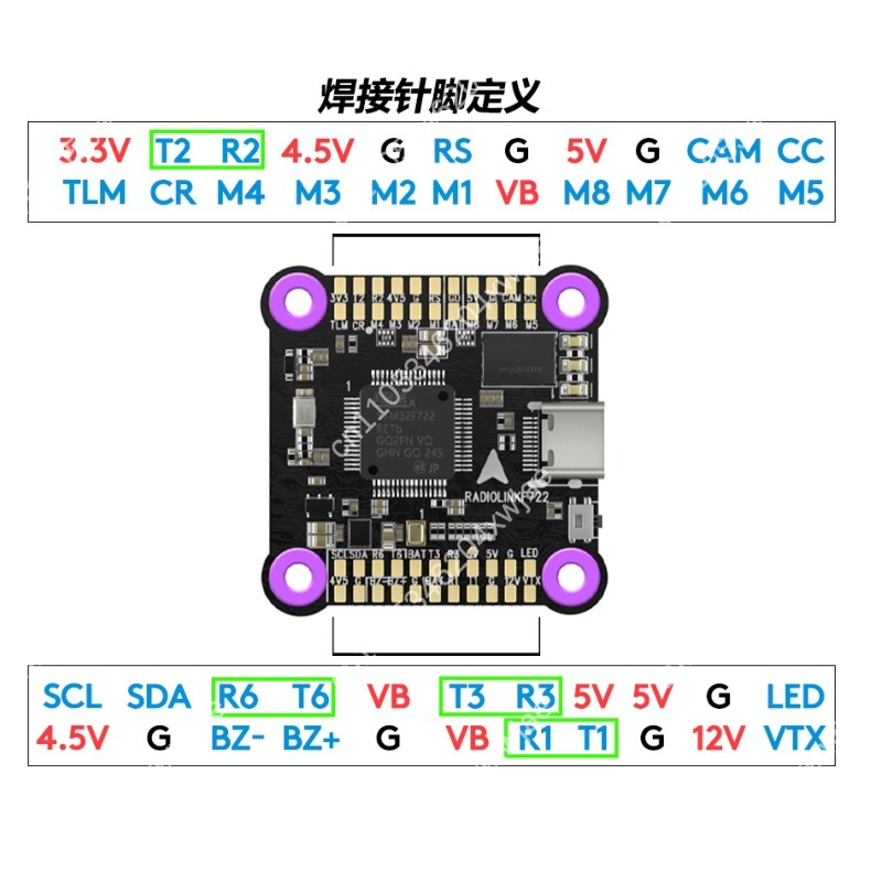 F7 Flight Stack System F722 FC - Drone Racing Esc avaliação e preço