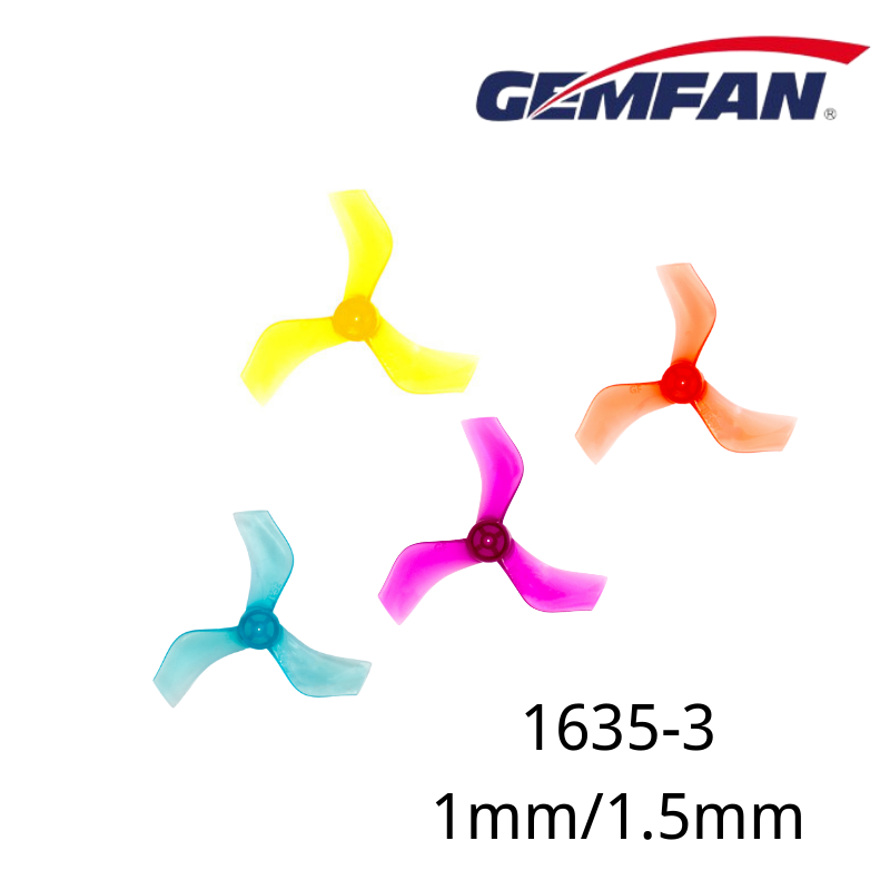 Gemfan 1635 40mm 3-Blade Prope - Drone Racing Propeller avaliação e preço
