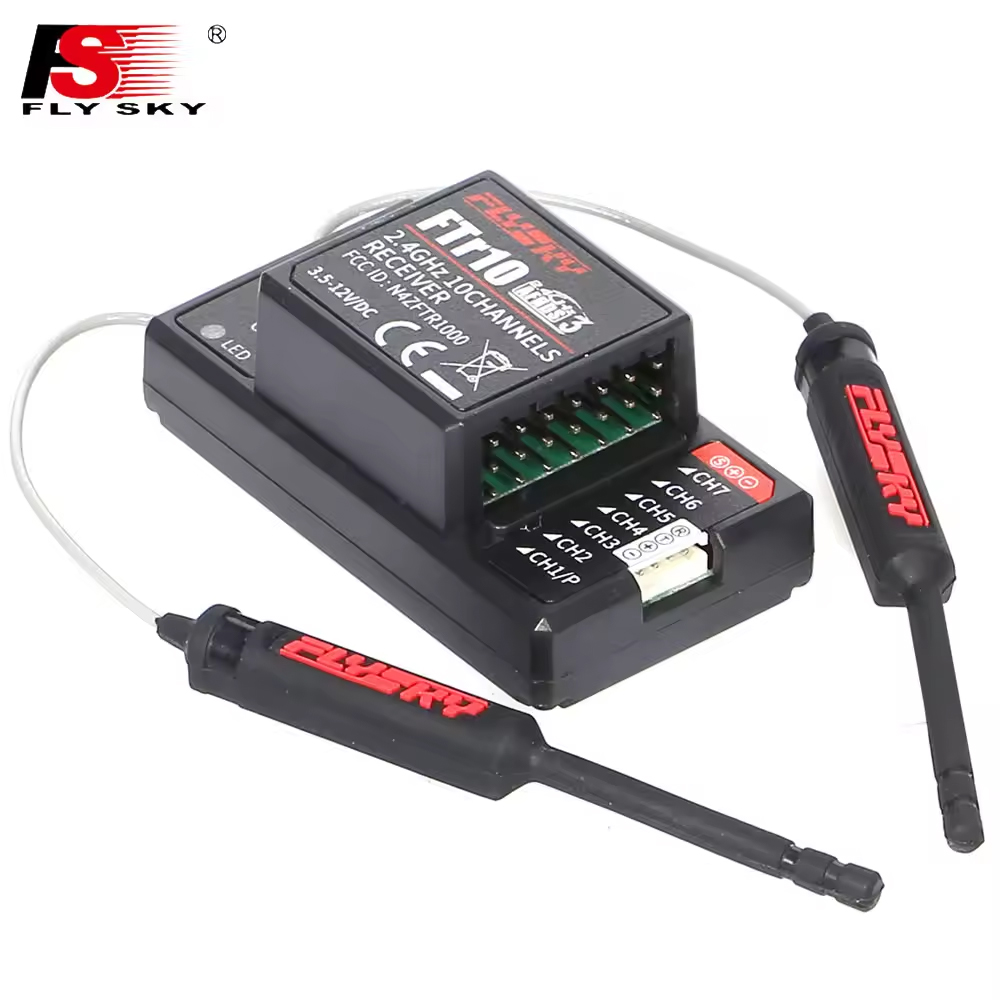 FlySky FTr10  FTr16S 2.4G Two- - Drone Racing Receiver avaliação e preço