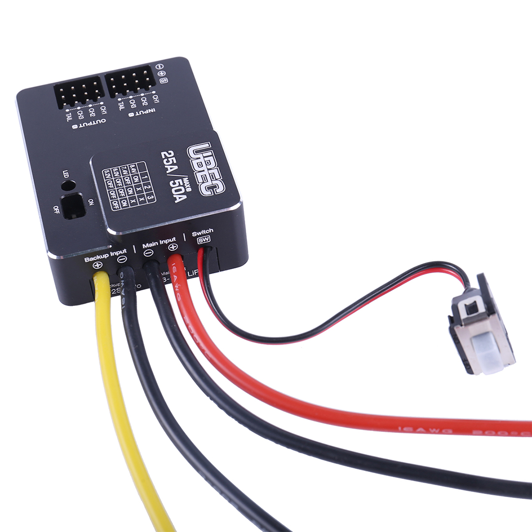 Hobbywing UBEC 25A HV 3-18S Mo - Drone Racing Esc avaliação e preço