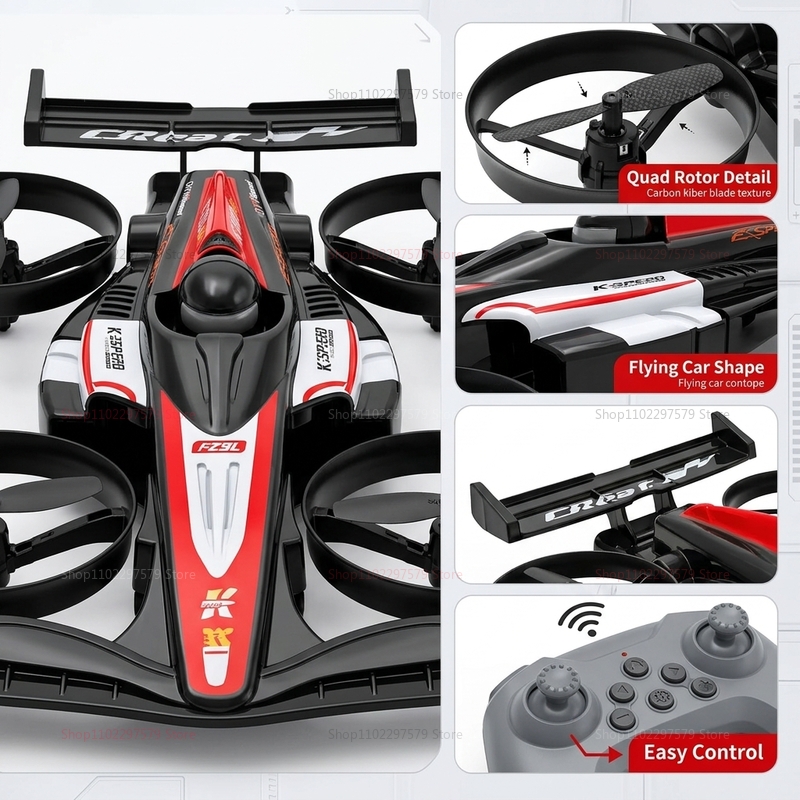 Mini RC Flying Car Transformab - Drone Racing Gate avaliação e preço