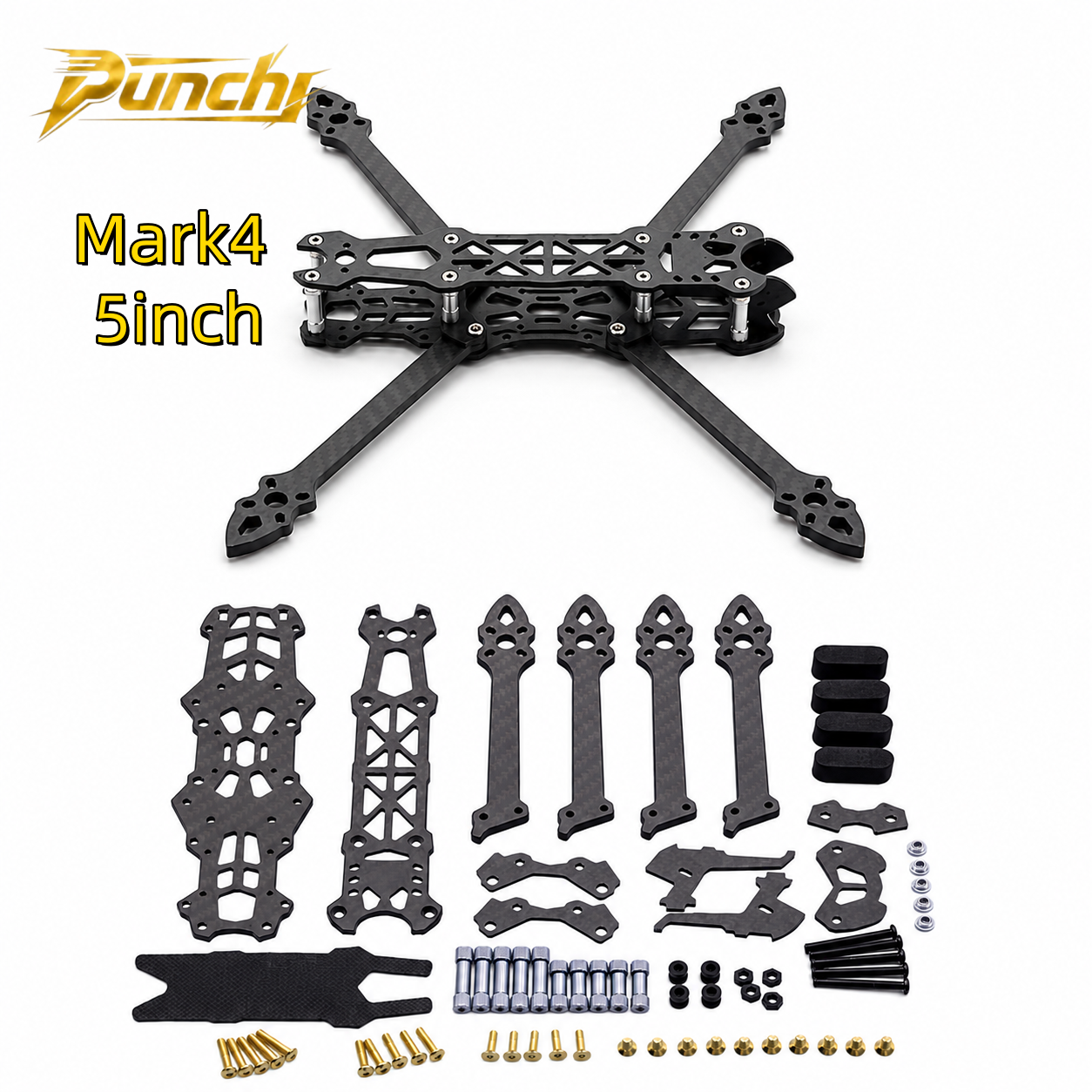 Mark4 5inch FPV Carbon Fiber F - Drone Racing Frame avaliação e preço