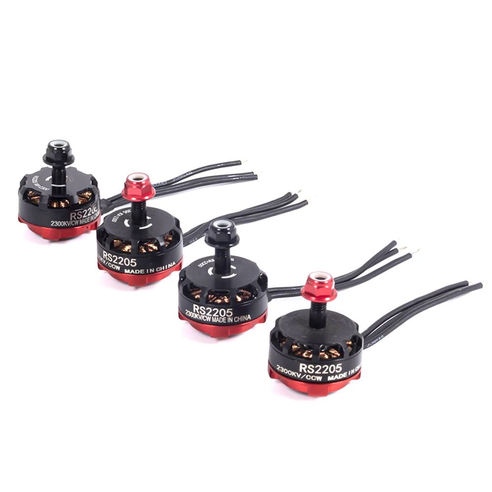 2/4pcs Brushless Motor RS2205  - Drone Racing Esc avaliação e preço