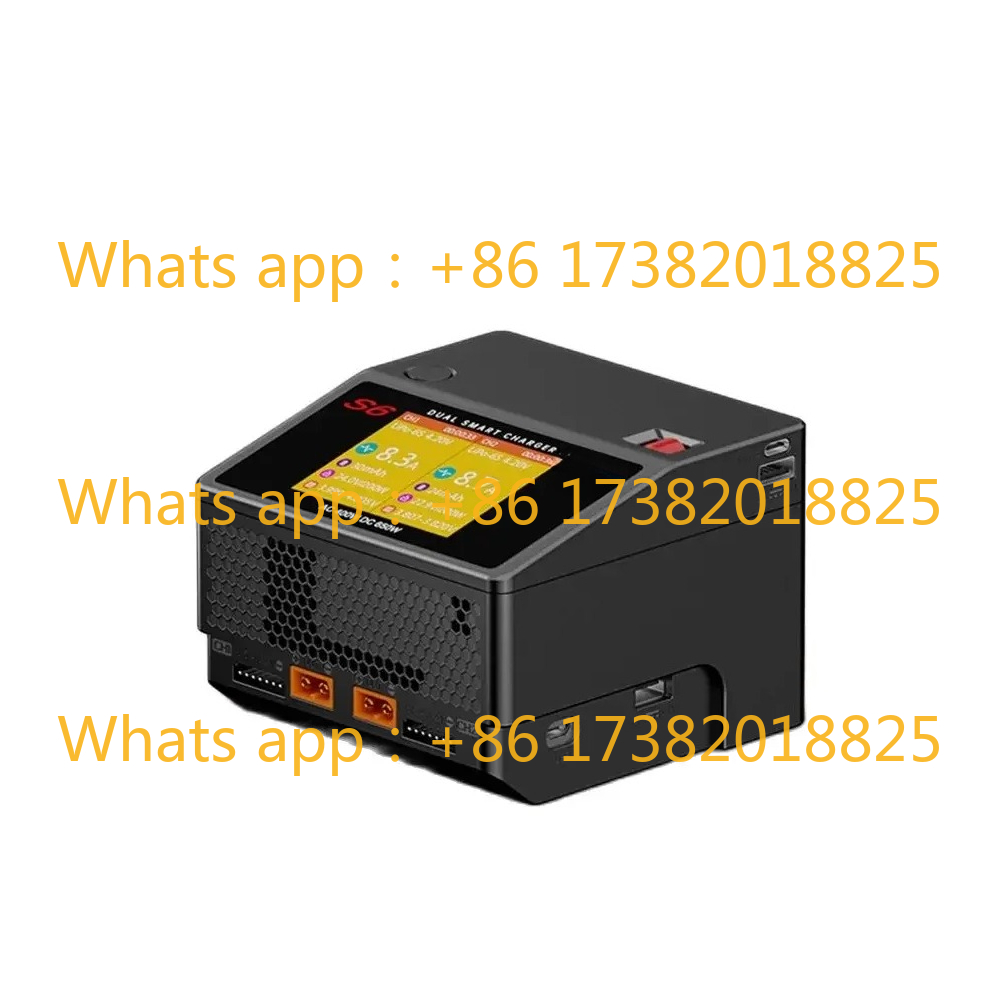 S6 AC 400W 15A DC 2X325W Chann - Drone Racing Charger avaliação e preço