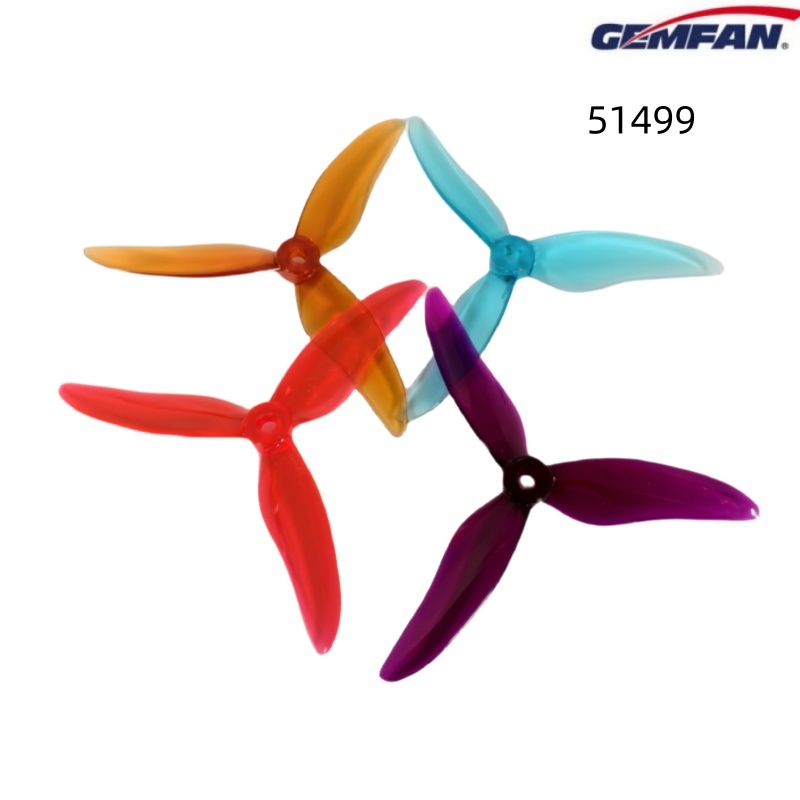 4-40PC/Gemfan 51499 5-Inch 3-B - Drone Racing Propeller avaliação e preço