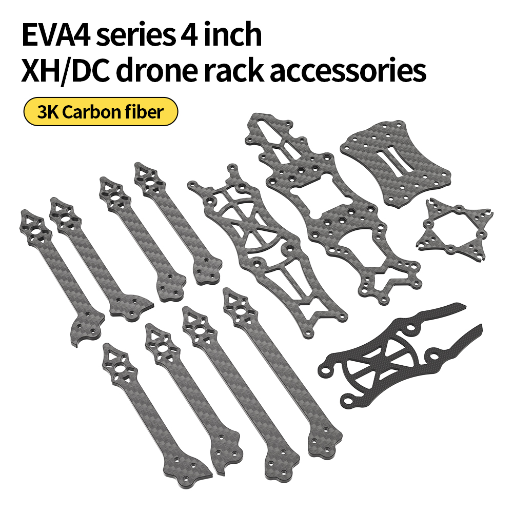 EVA4 Parts FPV Racing  Drone A - Drone Racing Frame avaliação e preço