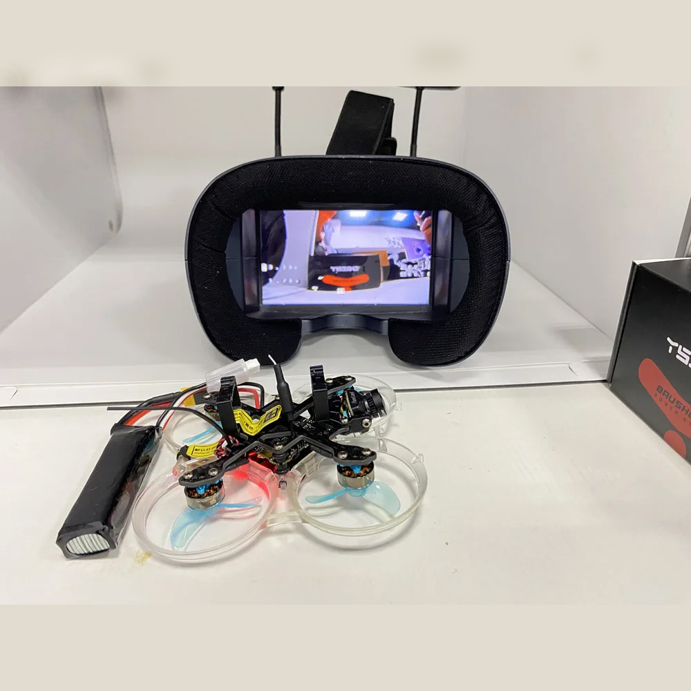FPV Goggles 008D 5.8G 40CH 4.3 - Drone Racing Goggles avaliação e preço